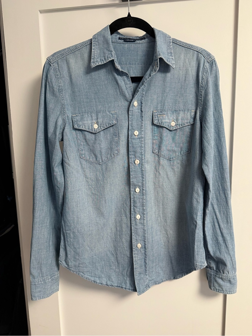 Ralph Lauren Light Blue Denim Button-Down Shirt